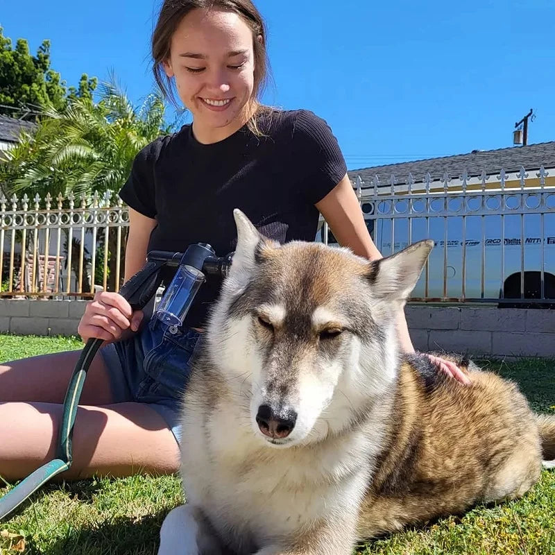 Pet Shower Nozzle Sprayer Hose dog shower Gun 3 Mode Adjustable Pet Wash Cleaning bath Water Foam Soap Sprayer dog clean tools
