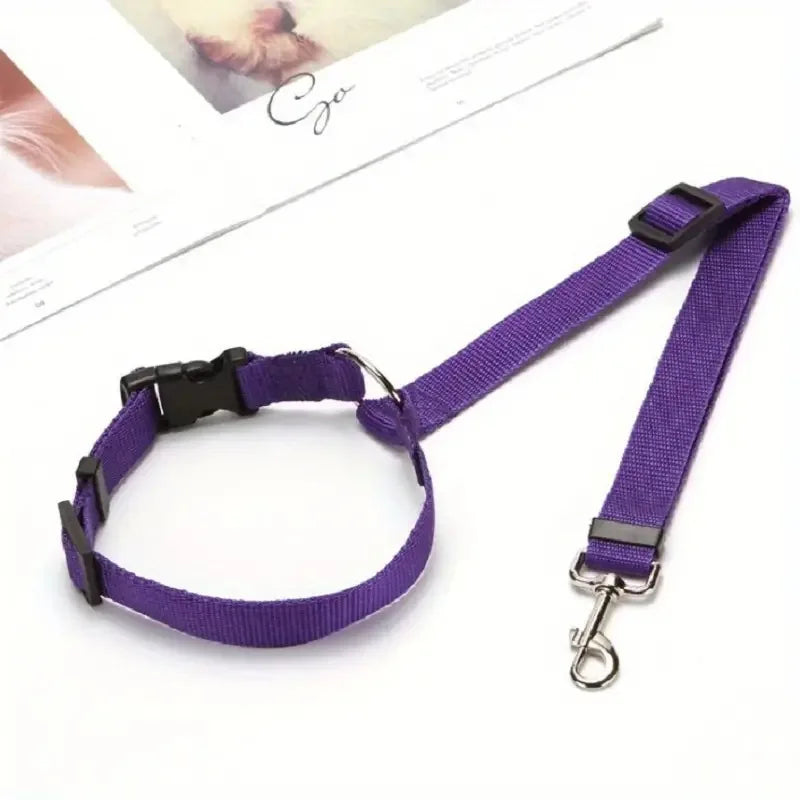 The Guard-Drive Universal Adjustable Headrest Pet Car Seat Belt Nesta Pets