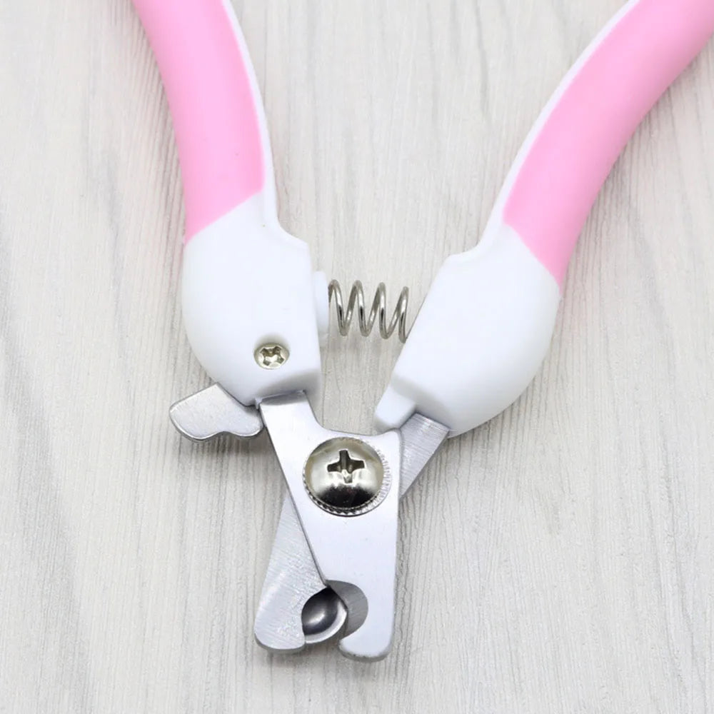 The Safe-Trim Pro Professional Dog Nail Clippers with Safety Guard
