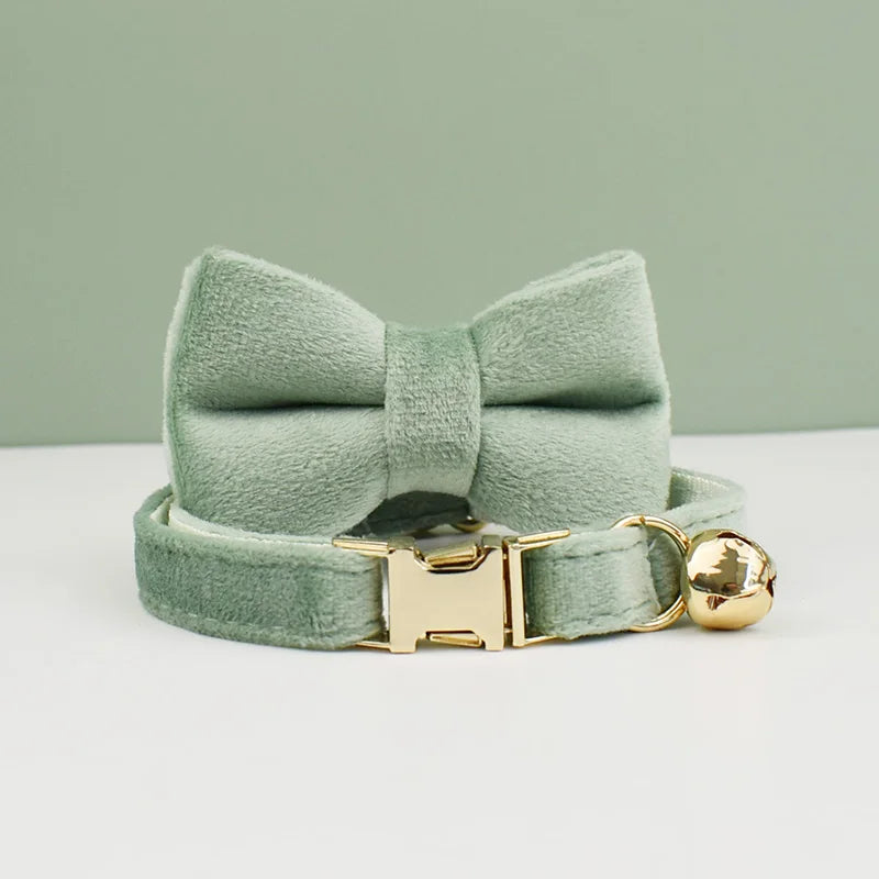 Velvet Cat Collar