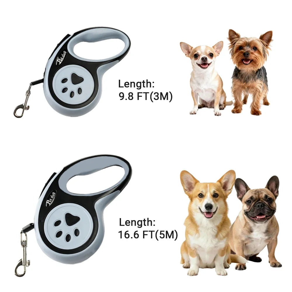 The Holapet Professional One-Button Lock Retractable Walking Leash Nesta Pets