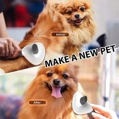 The Easy-Clean Pro Self-Cleaning Pet Grooming Brush Nesta Pets