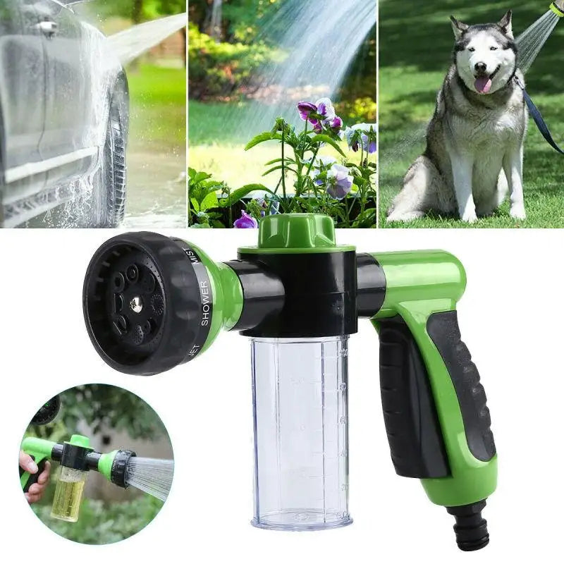 Pet Shower Nozzle Sprayer Hose dog shower Gun 3 Mode Adjustable Pet Wash Cleaning bath Water Foam Soap Sprayer dog clean tools