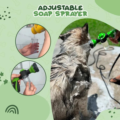 3-in-1 High-Pressure Pet Shower & Foam Sprayer Gun Nesta Pets