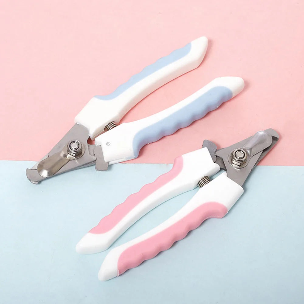 The Safe-Trim Pro Professional Dog Nail Clippers with Safety Guard