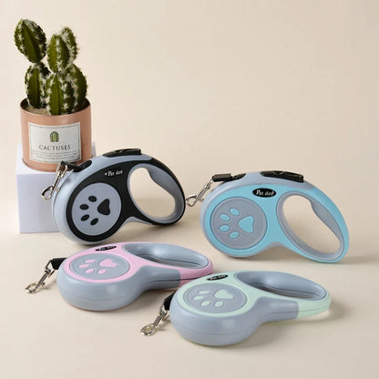 The Holapet Professional One-Button Lock Retractable Walking Leash Nesta Pets